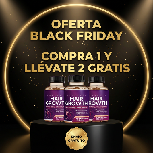 Vitaminas para el Cabello- Black Friday Oferta!